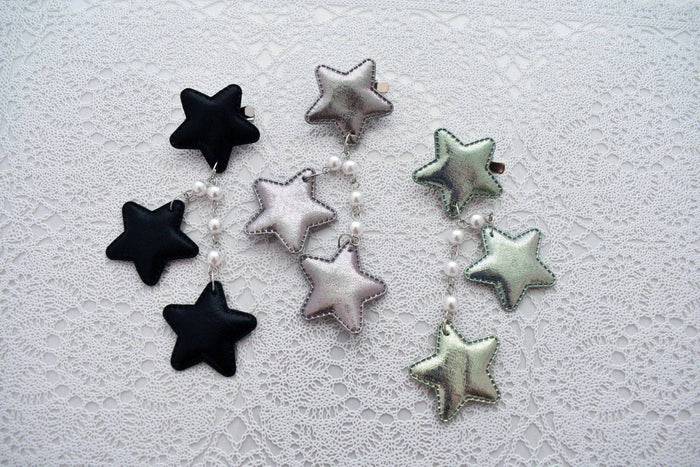 2-Way Metallic Star Clips (6 Colors) - Lolita Collective