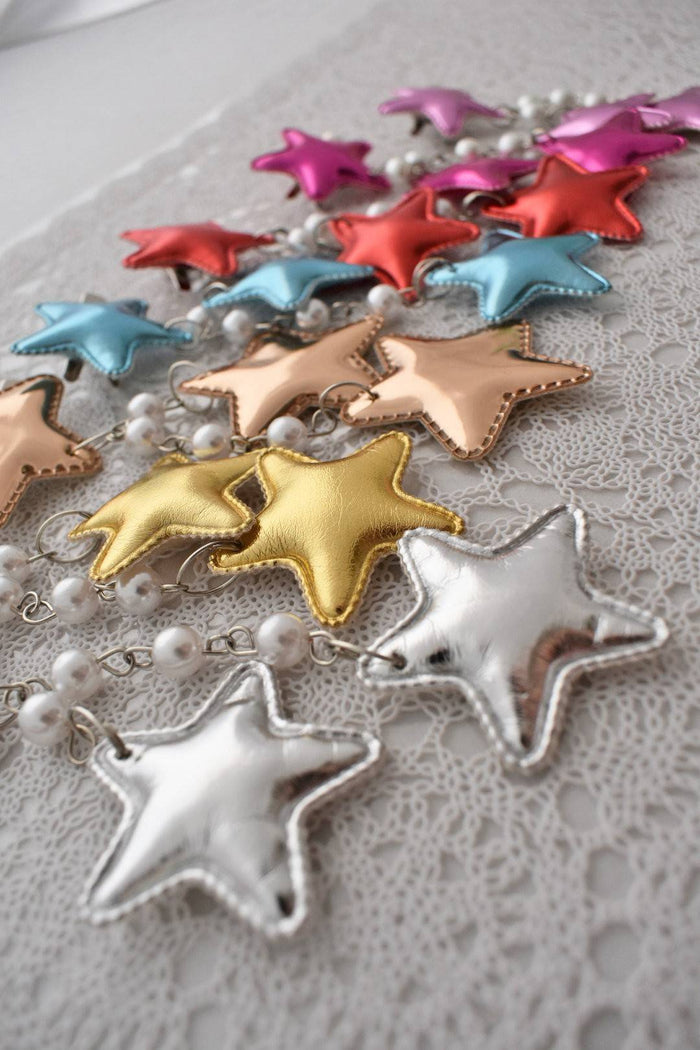 2-Way Metallic Star Clips (7 Colors) - Lolita Collective
