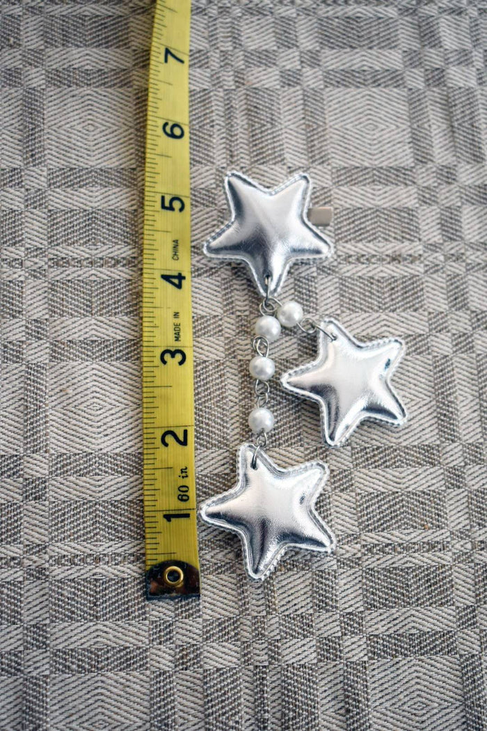 2-Way Velvet Star Clips (5 Colors) - Lolita Collective