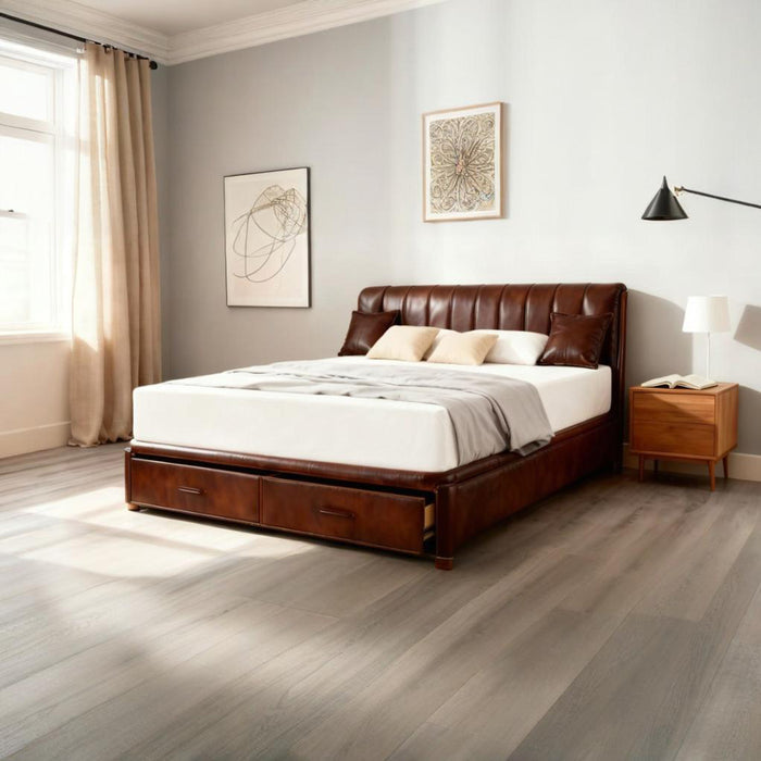 6 Full Green Tea Memory Foam Mattress in Box, Fiberglass Free, White(Bed not included)