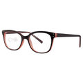 DebSpecs Advice BI Color Black Mauve eyewear