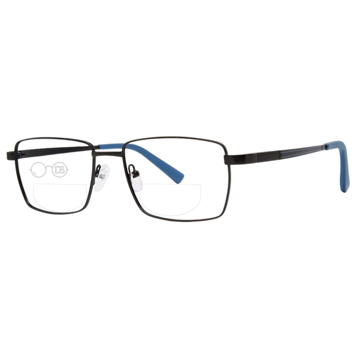 Black/Blue / Top .50 - Bottom 1.50