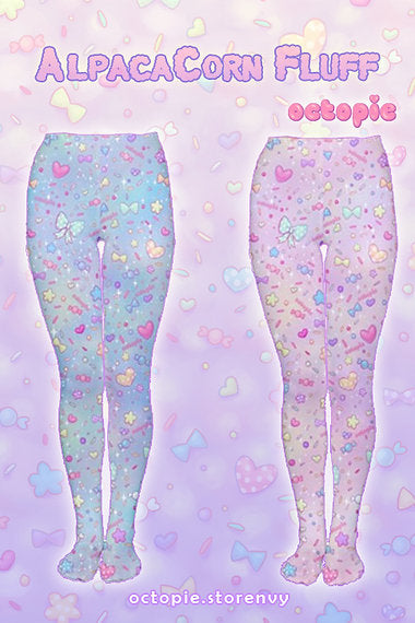 AlpacaCorn Fluff Tights