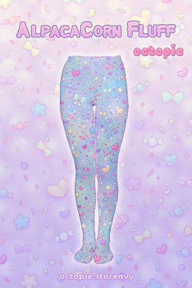 AlpacaCorn Fluff Tights