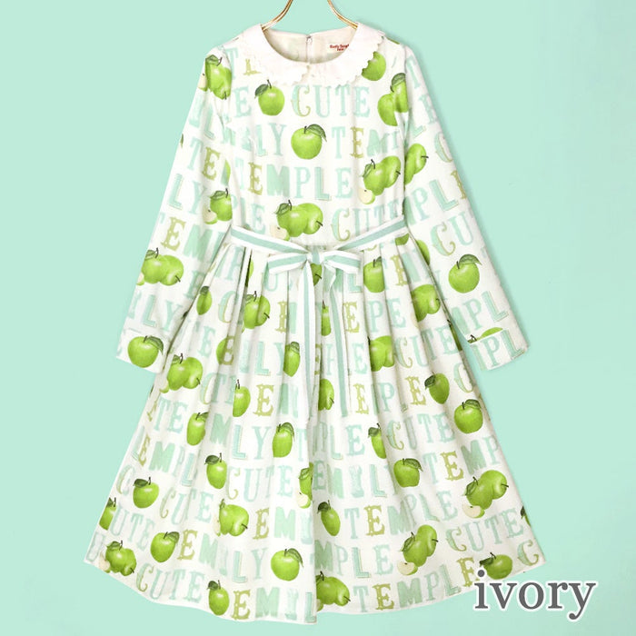 Alphabet Apple Onepiece Dress