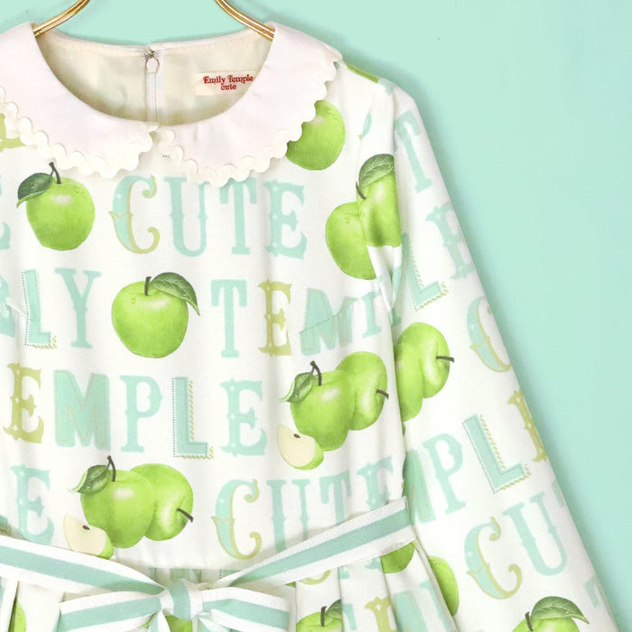 Alphabet Apple Onepiece Dress