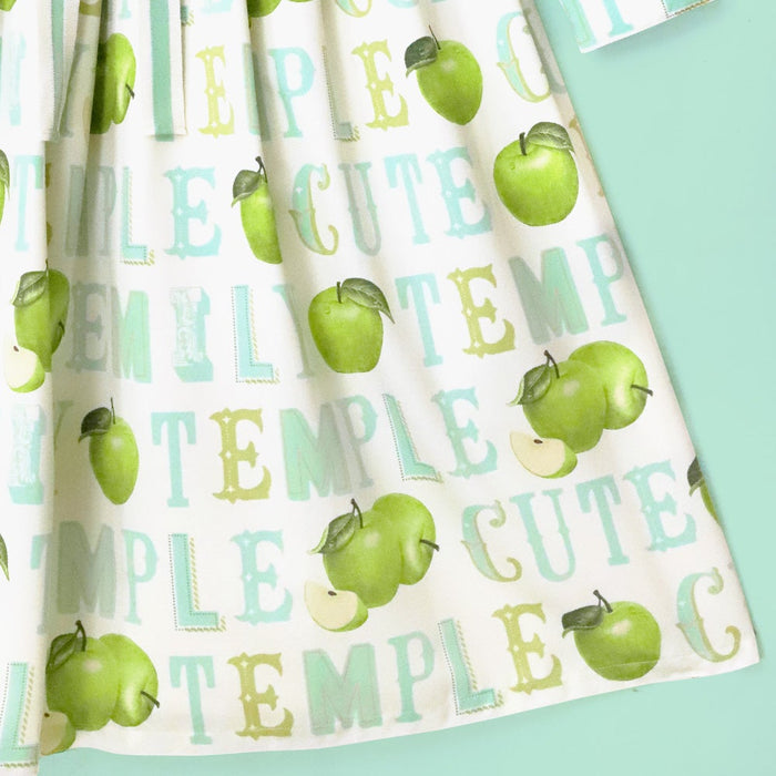 Alphabet Apple Onepiece Dress