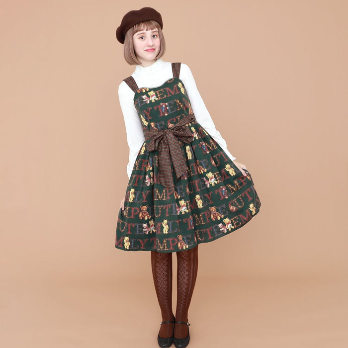 Alphabet Bears Sleeveless Dresss
