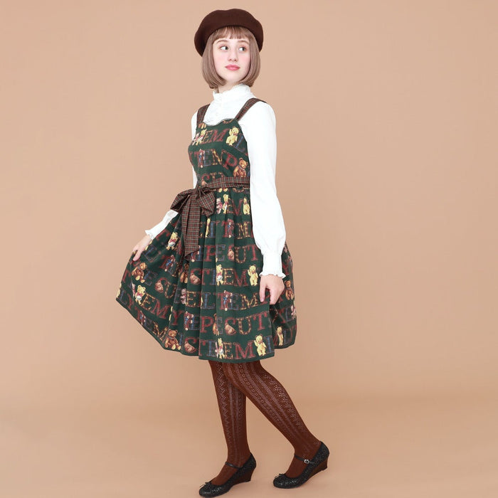Alphabet Bears Sleeveless Dresss