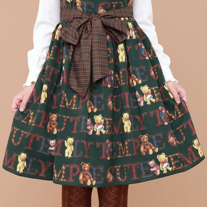 Alphabet Bears Sleeveless Dresss
