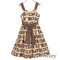 Alphabet Bears Sleeveless Dresss