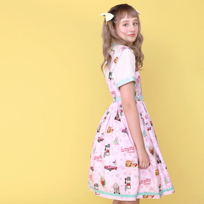 American Diner Sleeveless Dress