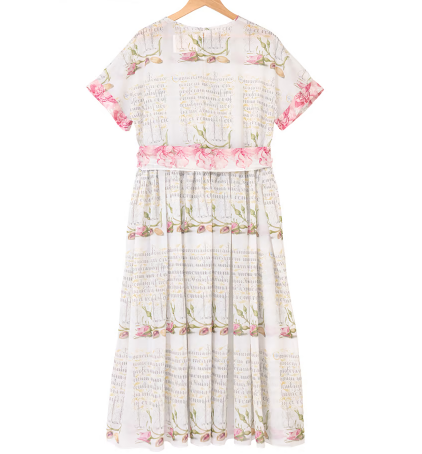 "Antique Rose" Onepiece Dress