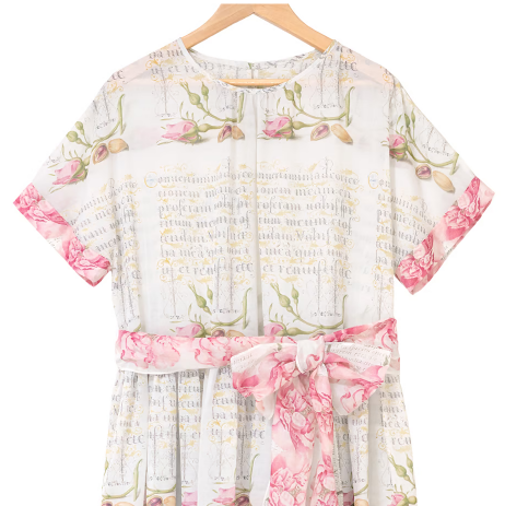 "Antique Rose" Onepiece Dress