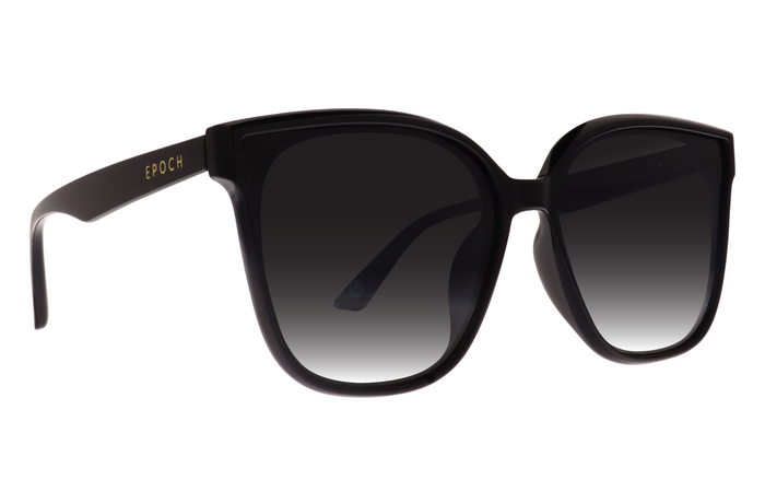 Black frame w/ Polarized Smoke Gradient Lens