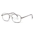 DebSpecs Aviator Style Reading Glasses ee larry Brown angled view