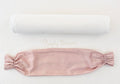 rose pink organic bamboo lyocell baby bolster case