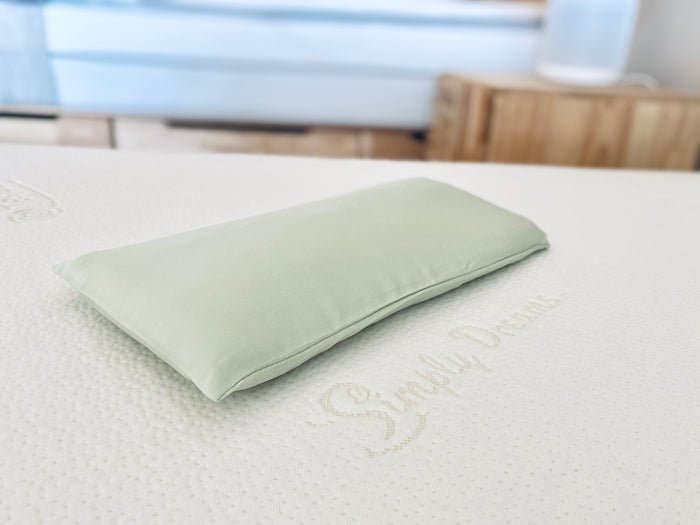 green organic bamboo lyocell baby pillowcase