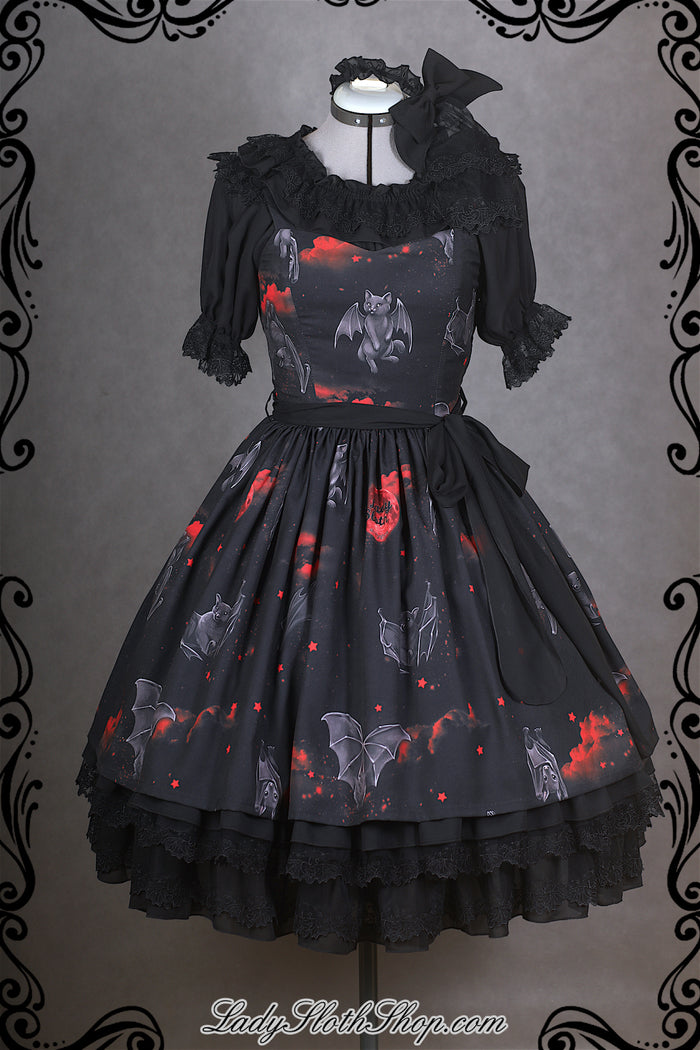 Bat Lace Underskirt