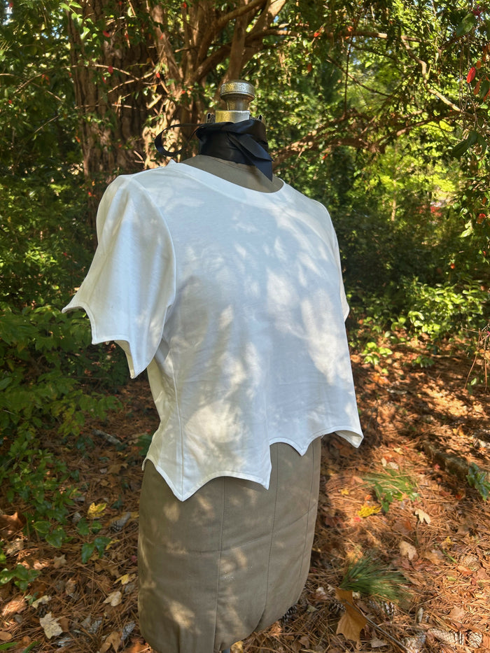 Batwing Cropped Cotton Cutsew