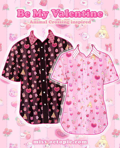 Be My Valentine Button-up Shirt