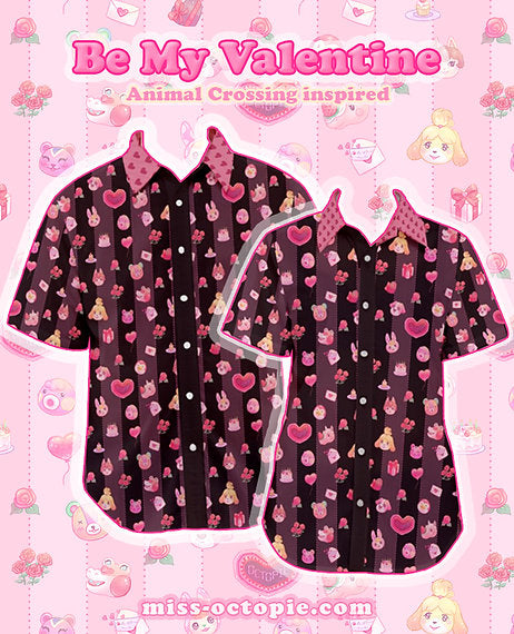 Be My Valentine Button-up Shirt