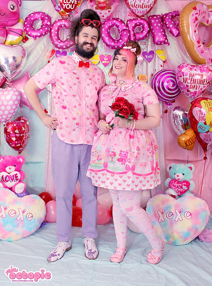 Be My Valentine Button-up Shirt