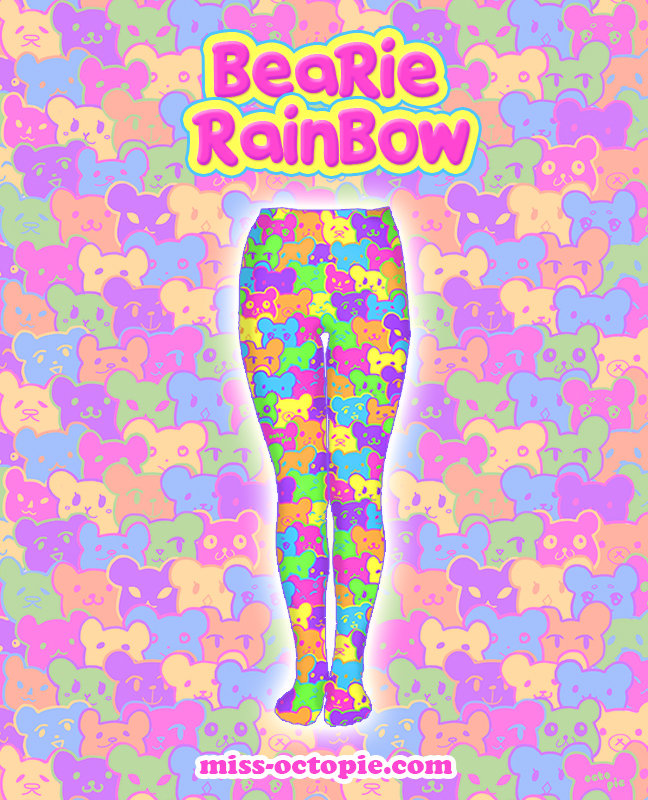 Bearie Rainbow Tights