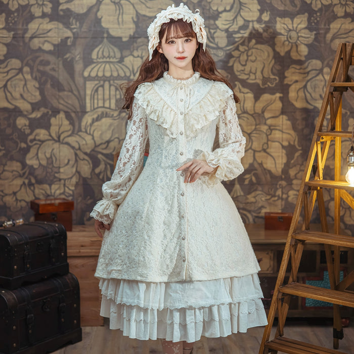 Belle La Donna Fishtail Frill Blouse