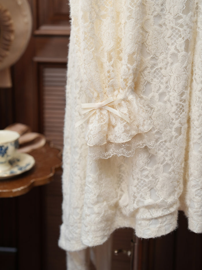 Belle La Donna Fishtail Frill Blouse