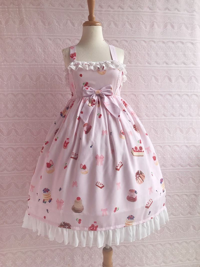 Berry Sweetheart Jumperskirt - Lolita Collective