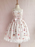 Berry Sweetheart Jumperskirt - Lolita Collective