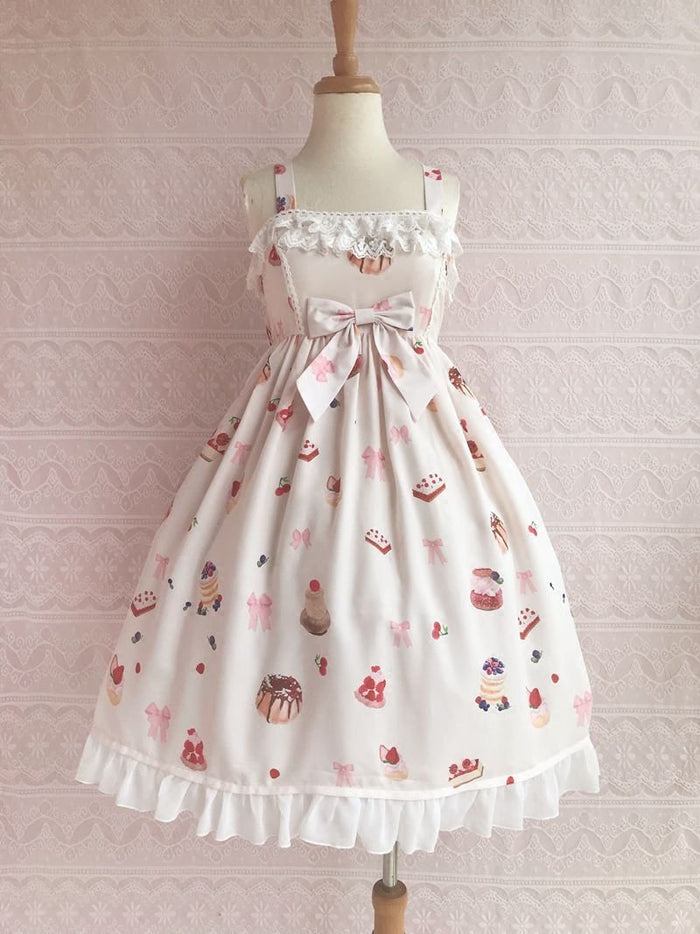 Berry Sweetheart Jumperskirt - Lolita Collective