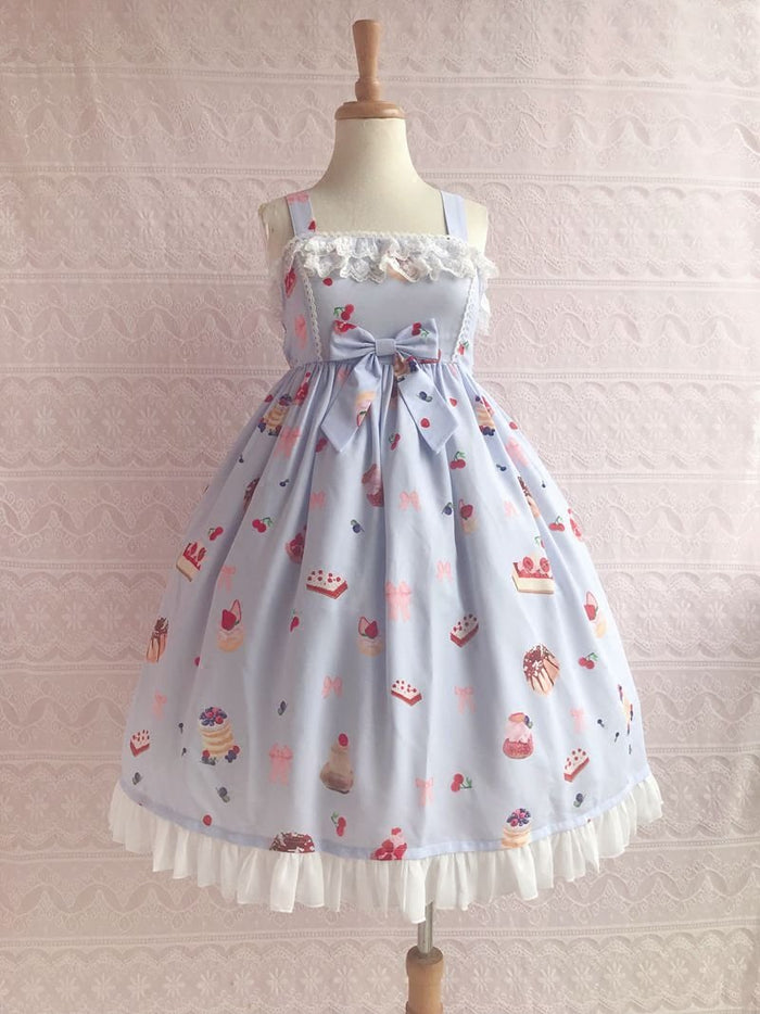 Berry Sweetheart Jumperskirt - Lolita Collective