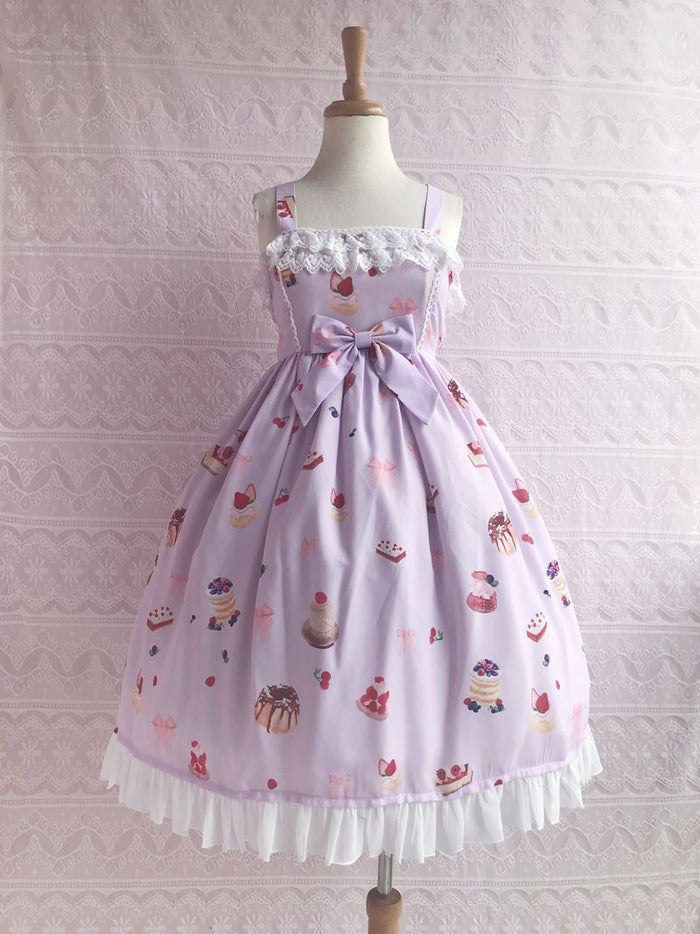 Berry Sweetheart Jumperskirt - Lolita Collective