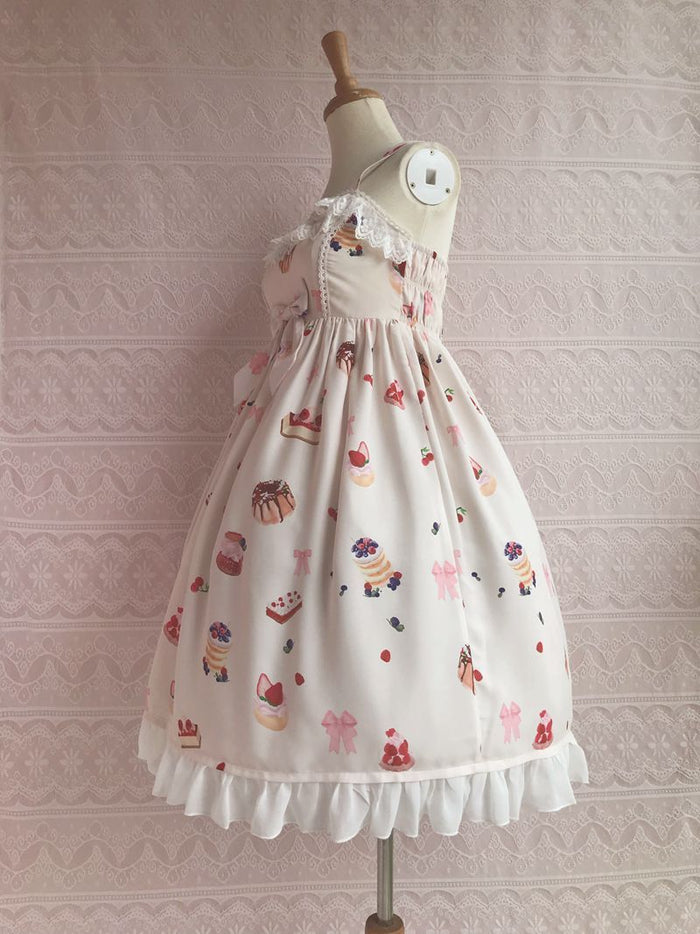 Berry Sweetheart Jumperskirt - Lolita Collective