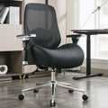 Big and Tall Office Chair with Wide Thick Seat Cushion for Heavy People Ergonomic Computer Mesh Desk Chairs with 4D Armrests, Adjustable Lumbar Support for Adults 8 Hours daliy Work