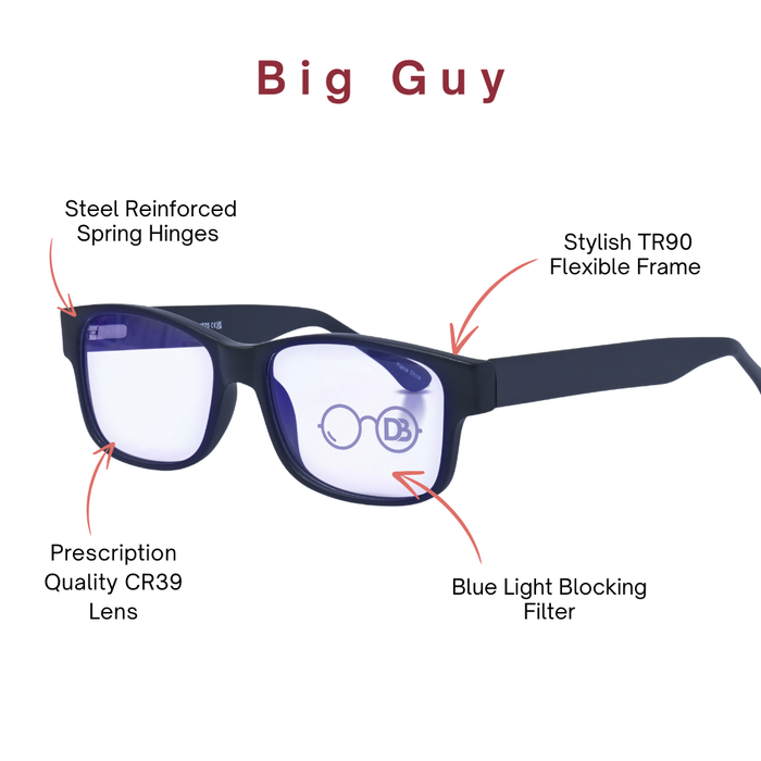 DebSpecs Blue Light Big Guy PT02 eyewear