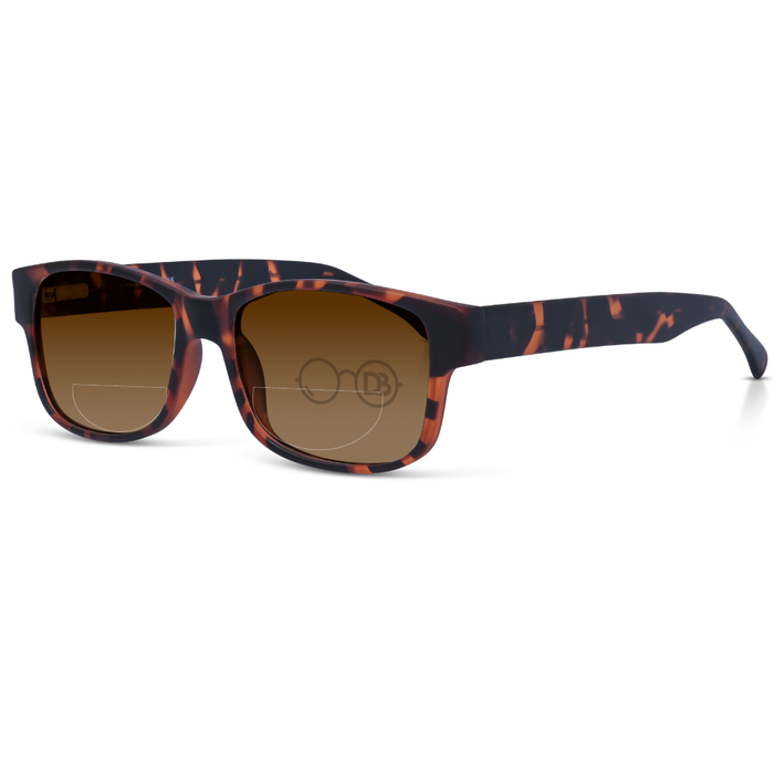 Sunglasses / Tortoise / Top .50 - Bottom 1.50