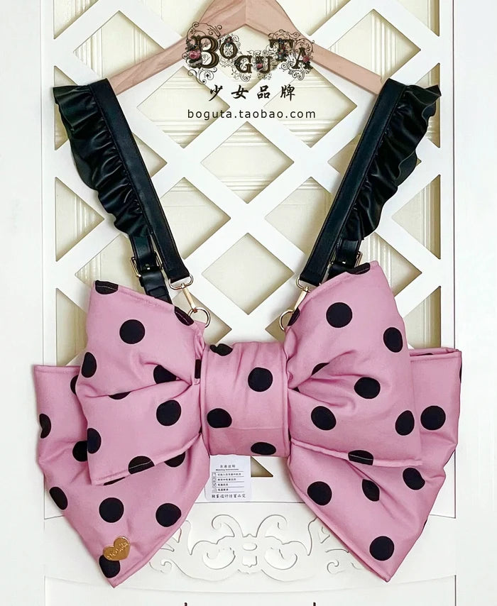 Big Polka-Dot Bow Bag