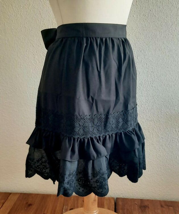 black cotton apron (4)