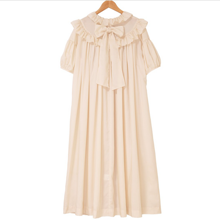 "Blanc Crème" Onepiece Dress