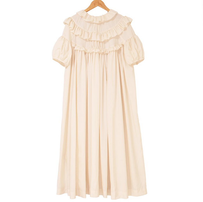 "Blanc Crème" Onepiece Dress