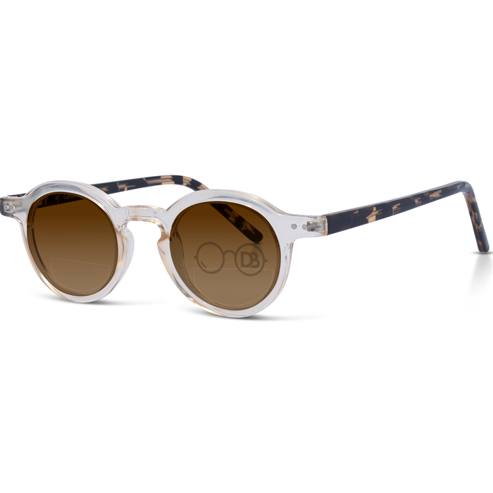 Sunglasses / Champagne / Top .50 - Bottom 1.50