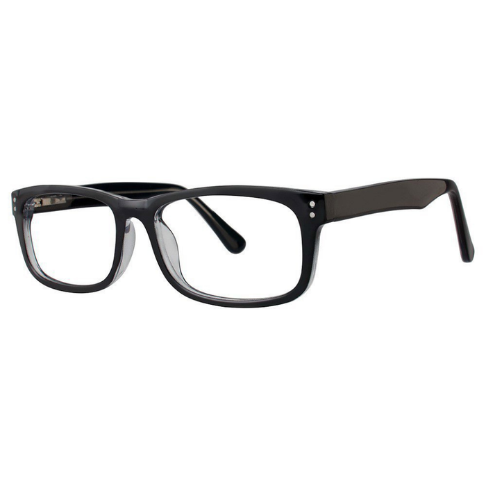 Clear Reading Glasses / Black Fade / +4.00