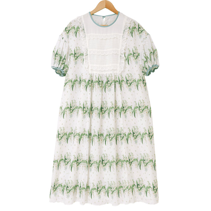 "Bouquet de Muguet" Onepiece Dress