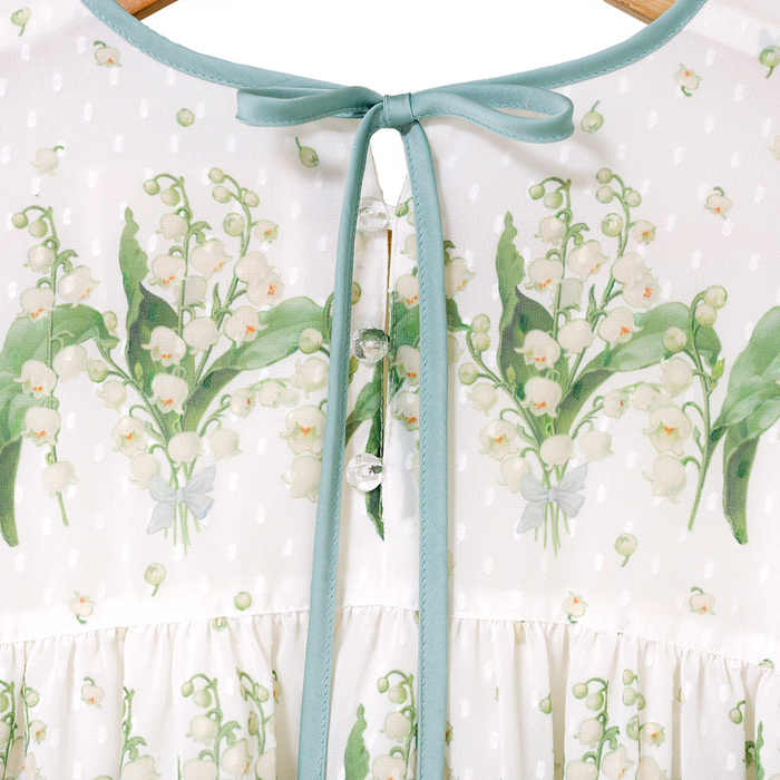 "Bouquet de Muguet" Onepiece Dress