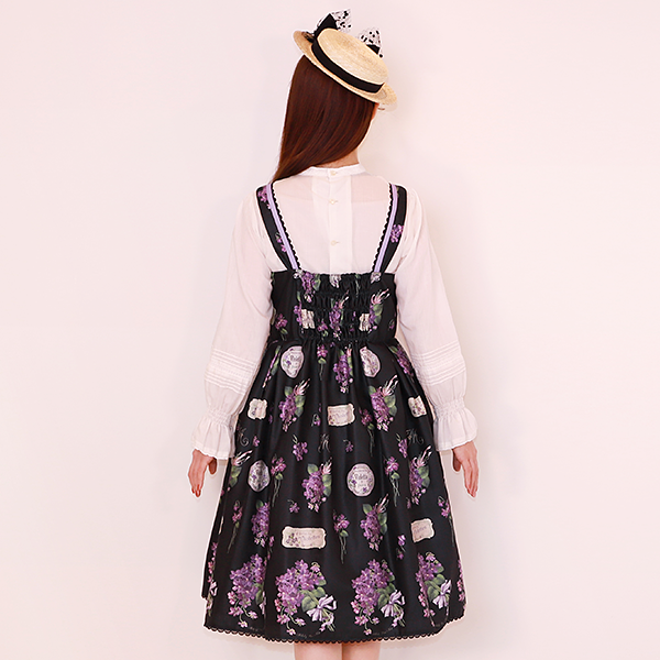 Bouquet of Violets Jumper Dress