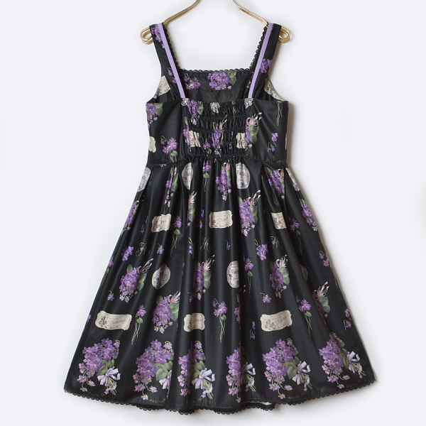 Bouquet of Violets Jumper Dress