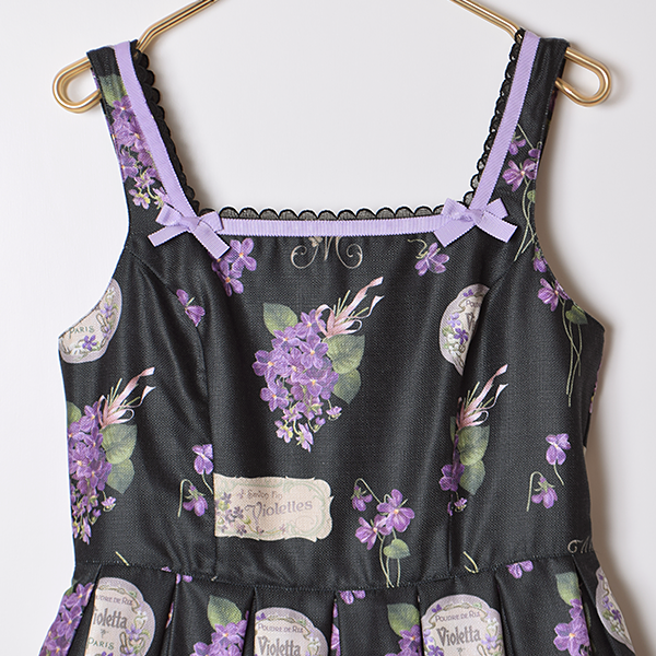 Bouquet of Violets Jumper Dress